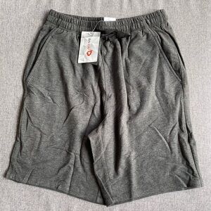 BALEAF Men's 9" Gym Shorts Cotton Casual Sweat Shorts, SMALL